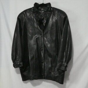 DMD - DITA MARTIN DESIGN | size 12 | Leather Jacket | Made In Canada 🟥🍁🟥